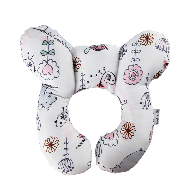 Baby U-Shaped Neck Support Pillow for Stroller & Car Seat
