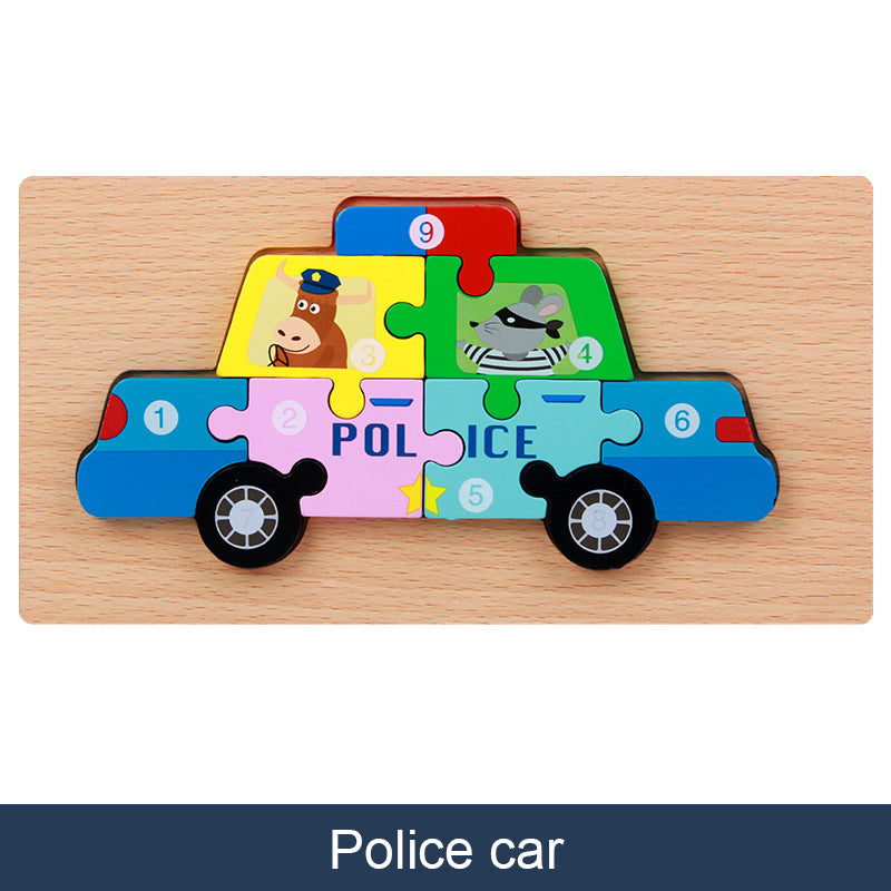 Dinosaur DIY Puzzle for Kids Ages 3-6 | Educational STEM Toy