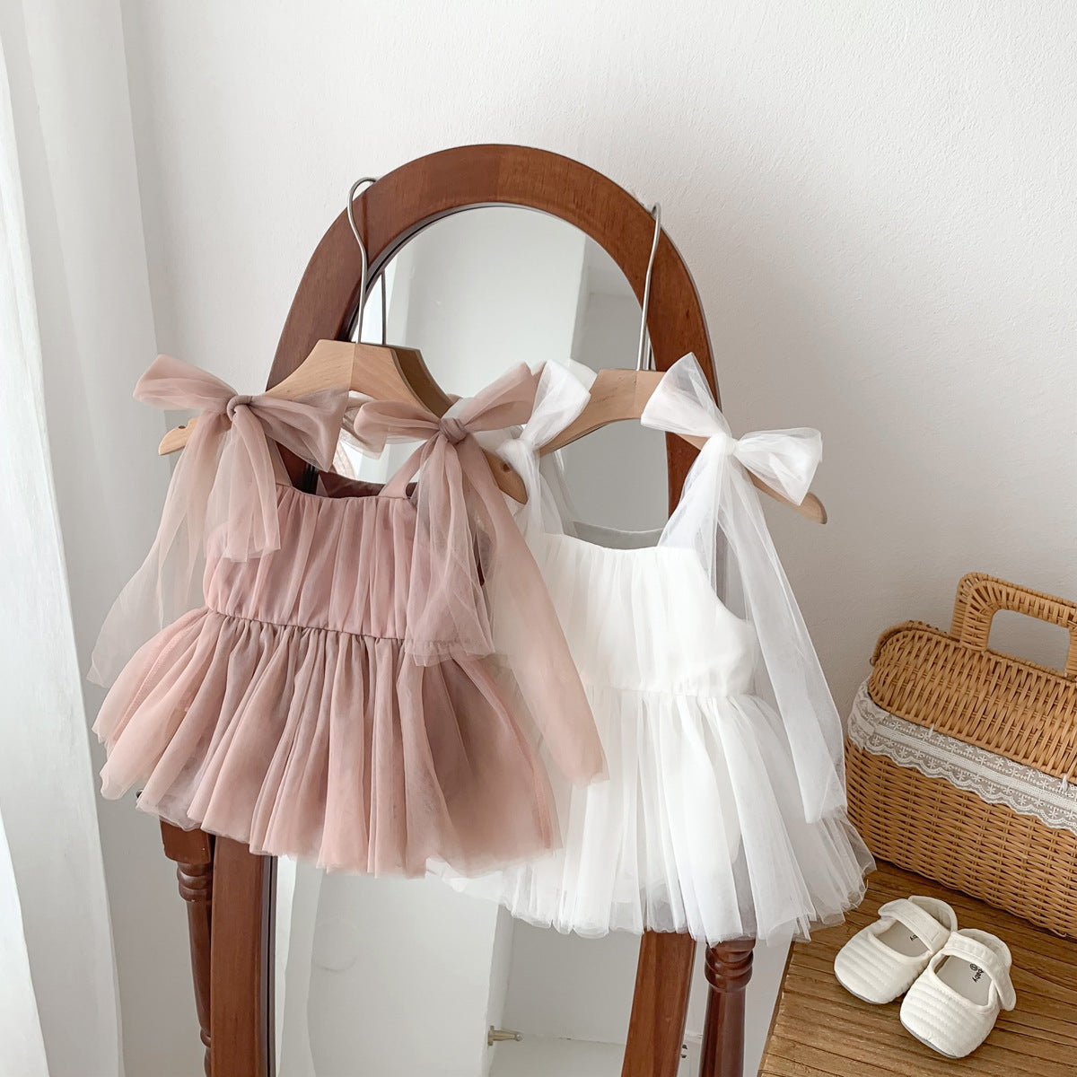 Baby Cotton Dress Set | Newborn & Infant 0–12 Months