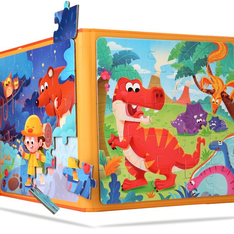 Magnetic Progressive Puzzle for Kids Ages 3-6