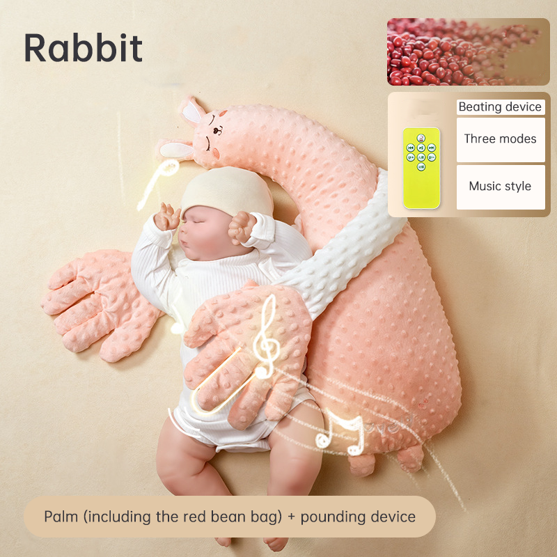 Baby Sleep Aid Pillow & Patting Toy - Anti-Startle Reflex Soother
