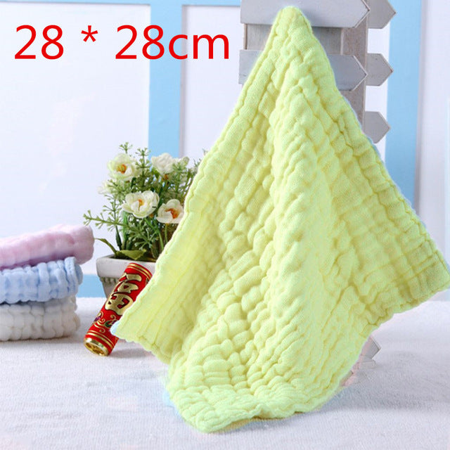 Soft Cotton Baby Washcloths | Gentle & Absorbent Baby Bath Towels