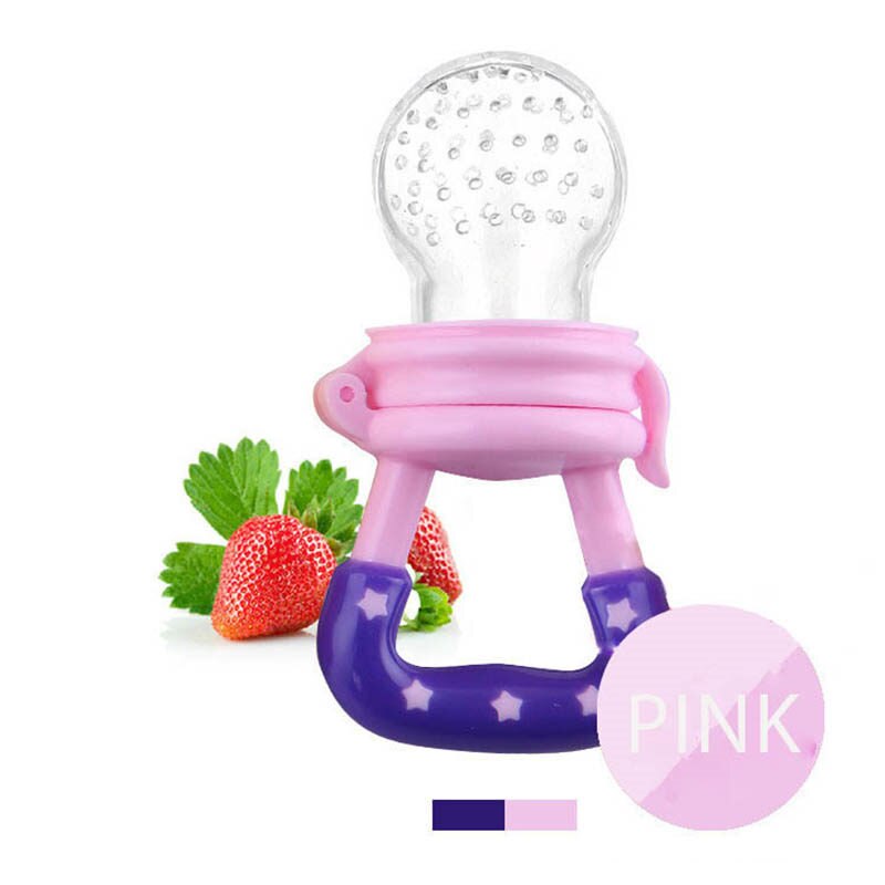 Baby Fresh Food Feeder - Silicone Mesh Fruit Nibbler Pacifier