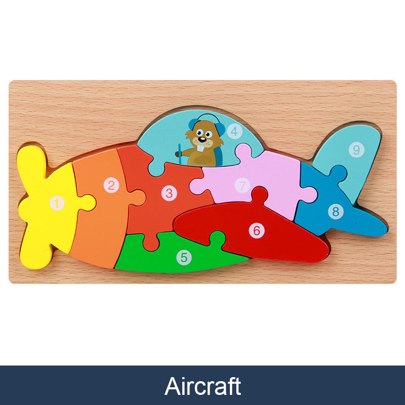 Dinosaur DIY Puzzle for Kids Ages 3-6 | Educational STEM Toy