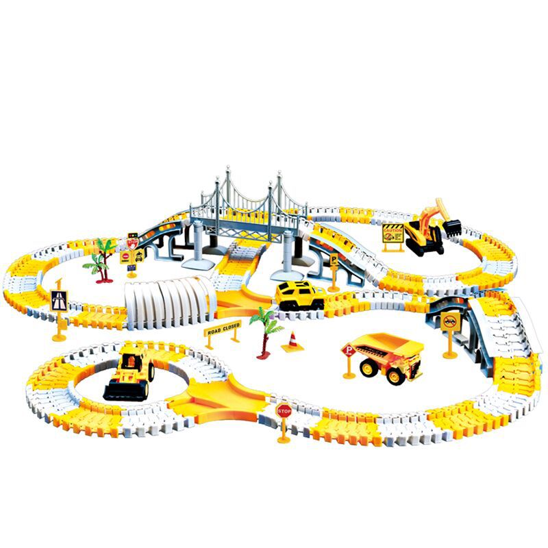 Educational Electric Train Track Set - Changeable Track Car Toy for Kids