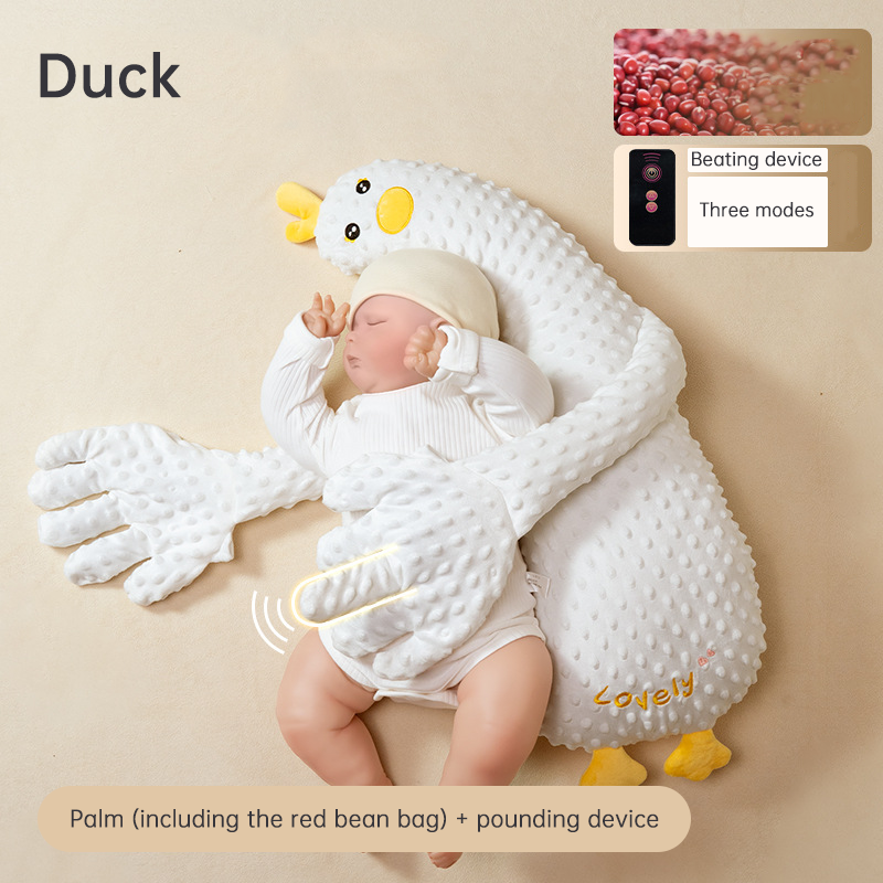 Baby Sleep Aid Pillow & Patting Toy - Anti-Startle Reflex Soother