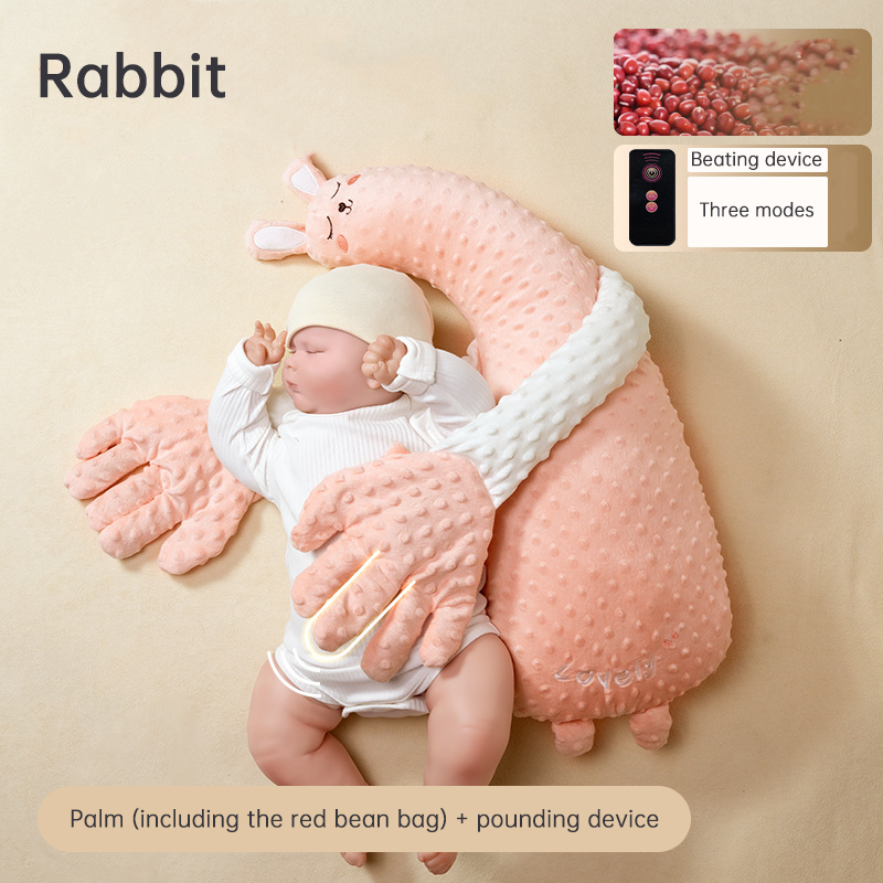 Baby Sleep Aid Pillow & Patting Toy - Anti-Startle Reflex Soother