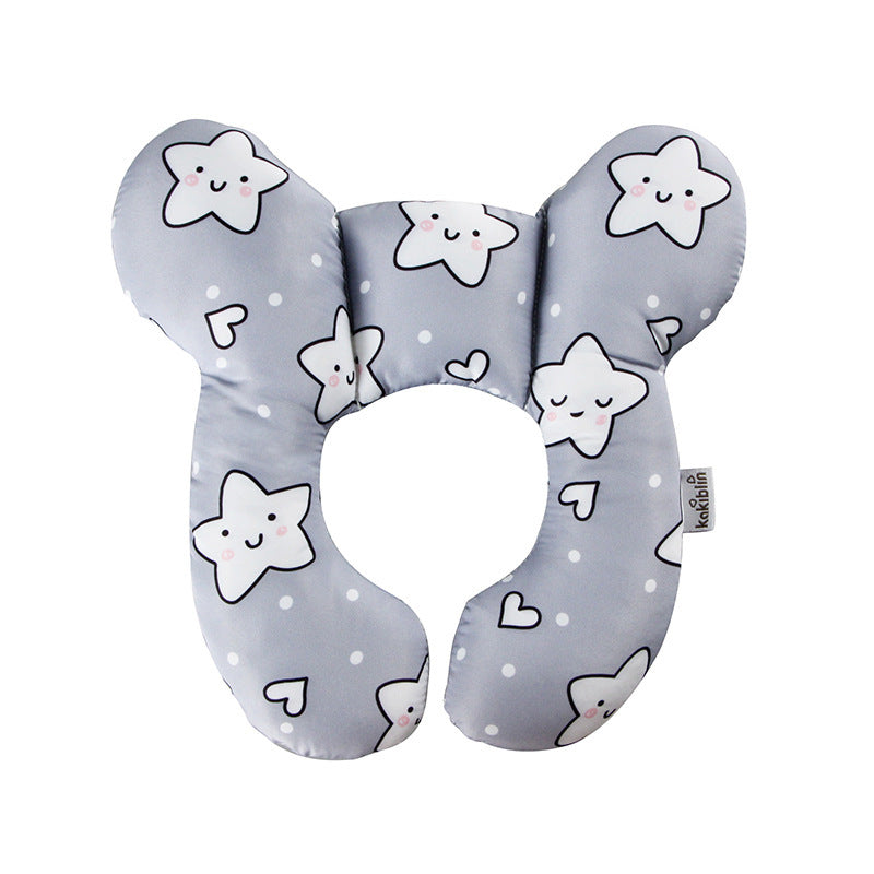 Baby U-Shaped Neck Support Pillow for Stroller & Car Seat