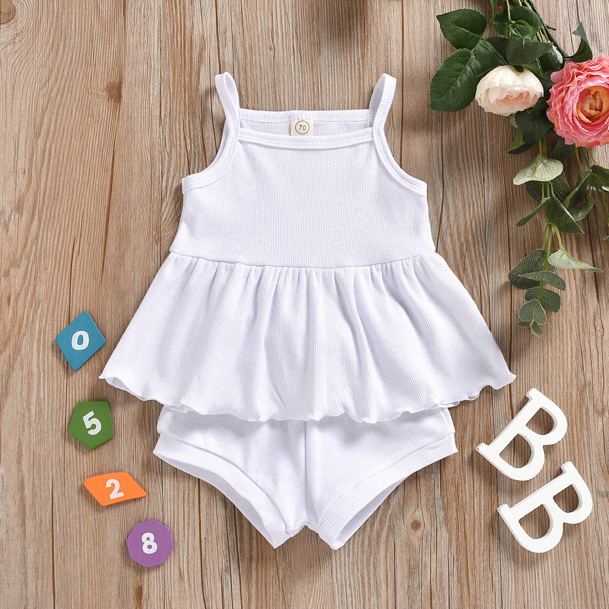 Breathable Baby Girl Summer Set (1-3 Years)