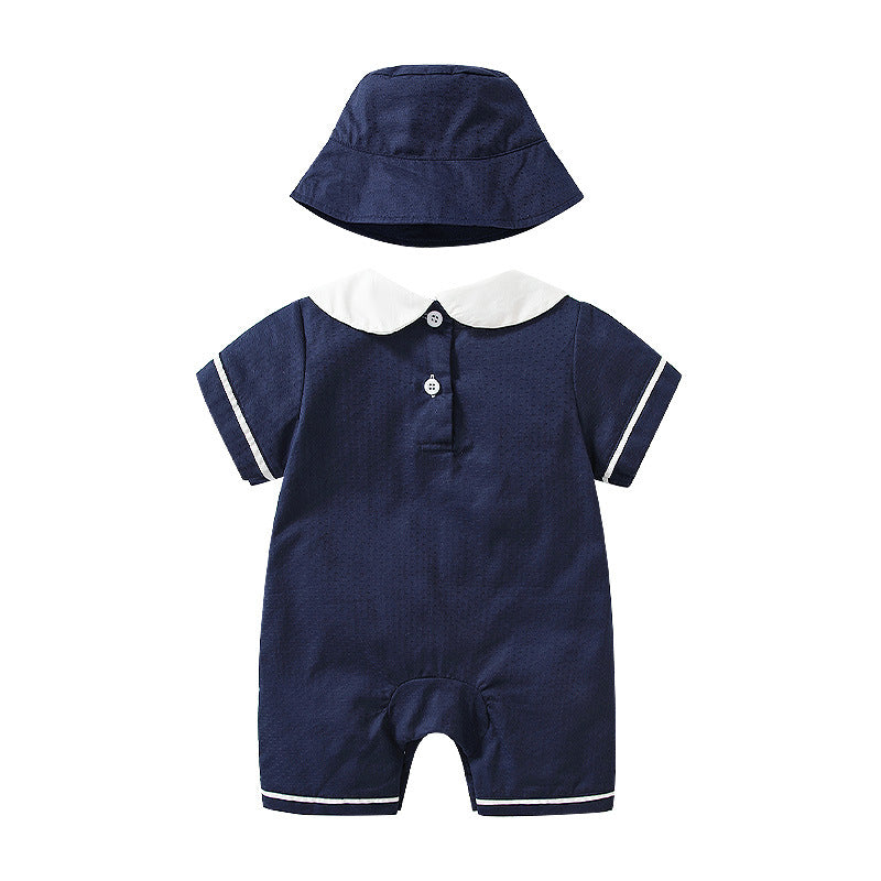 Little Sailor Baby Boy Romper
