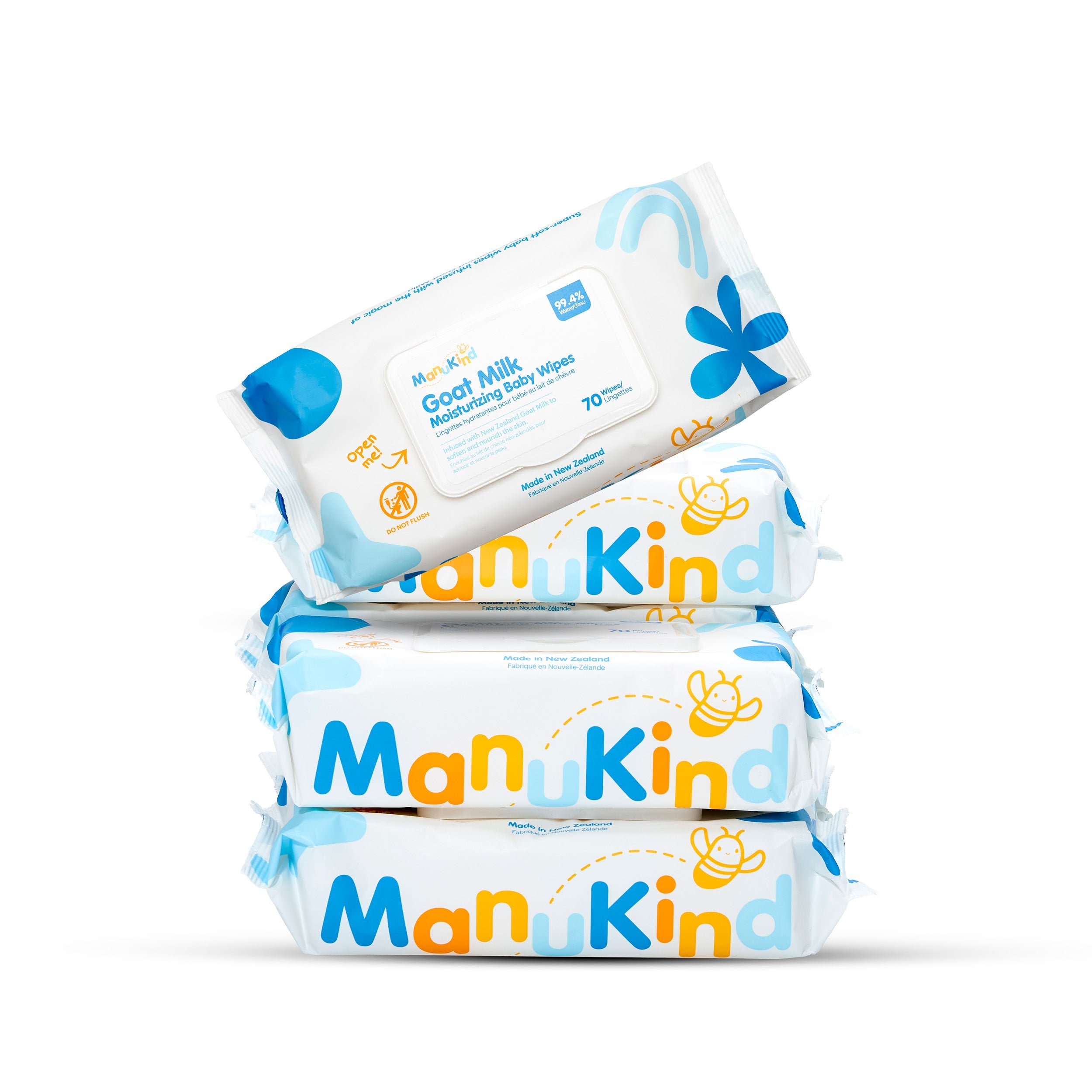 Manukind Goat Milk Baby Wipes (BULK)