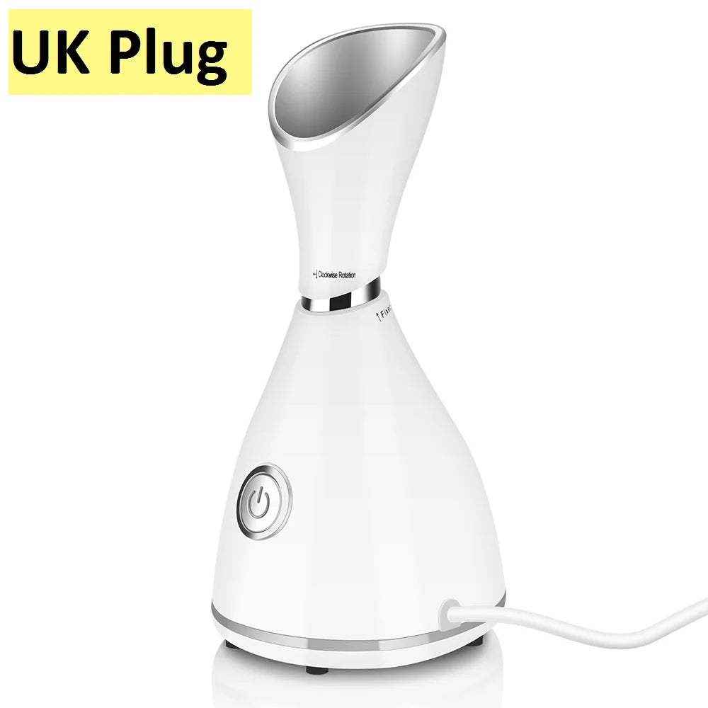 Nano Ionic Facial Steamer — Deep Pore Cleansing & Instant Hydration