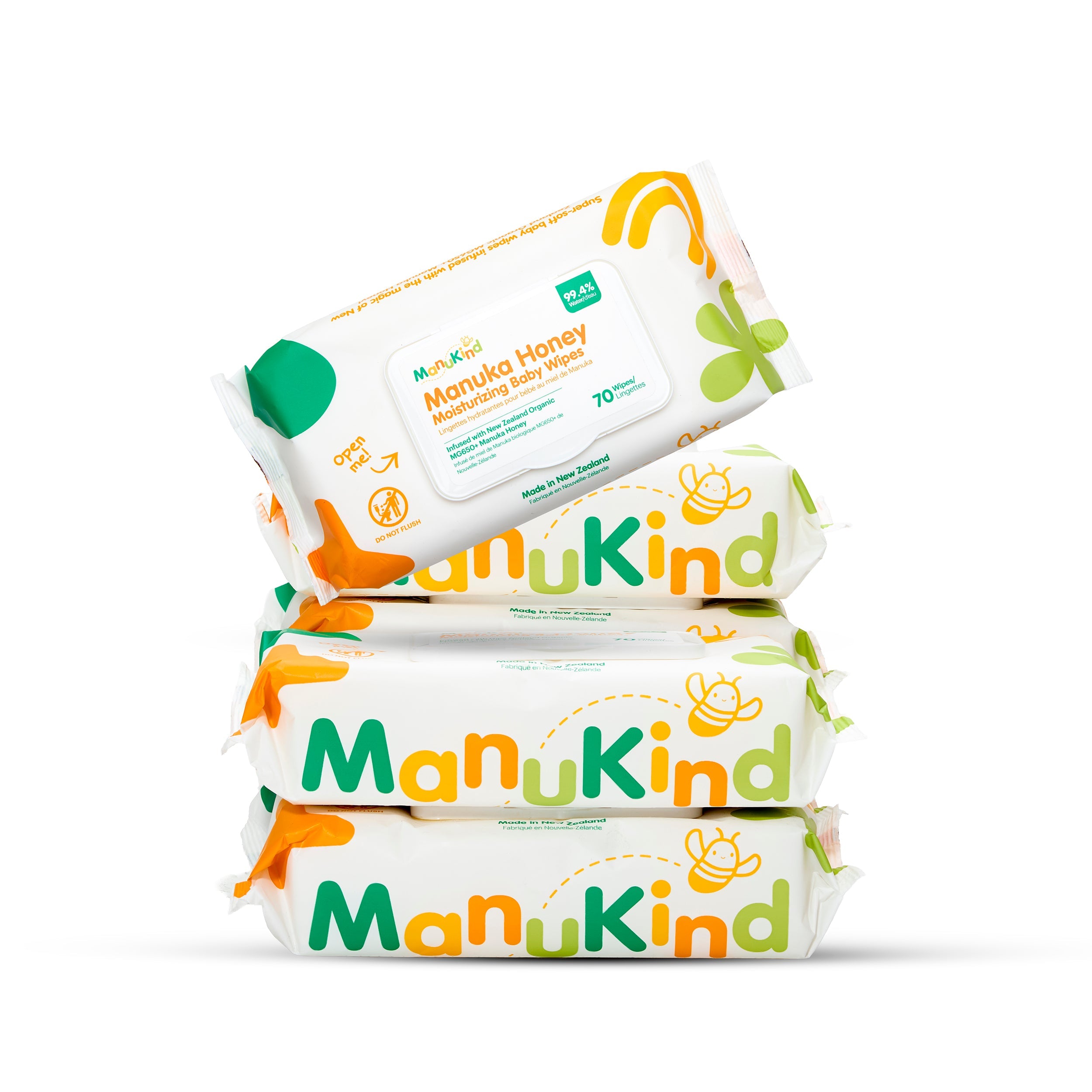 Manuka Honey Baby Wipes (BULK)