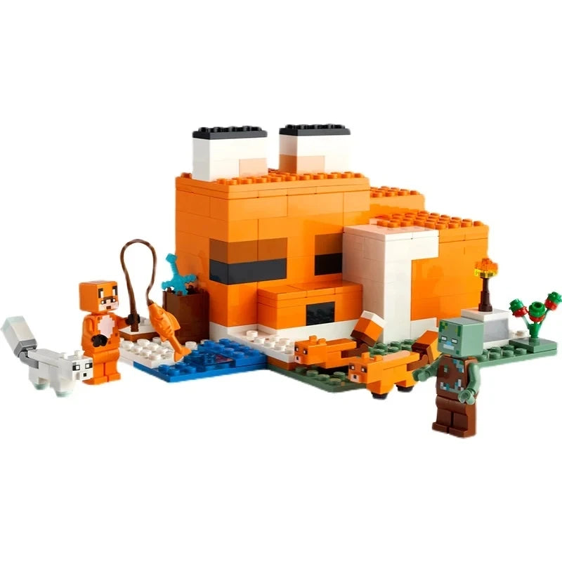 Parent-child Creation Series Building Block Toys- Compatible with Minecraft