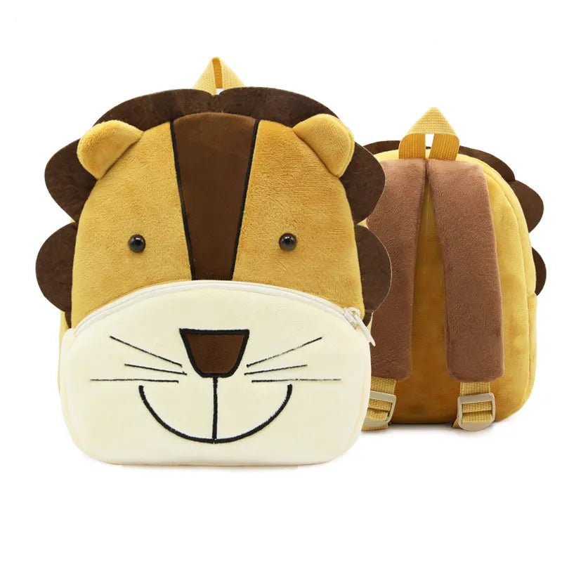 Kids Animal Backpack - Adjustable School Bag with Fun Designs