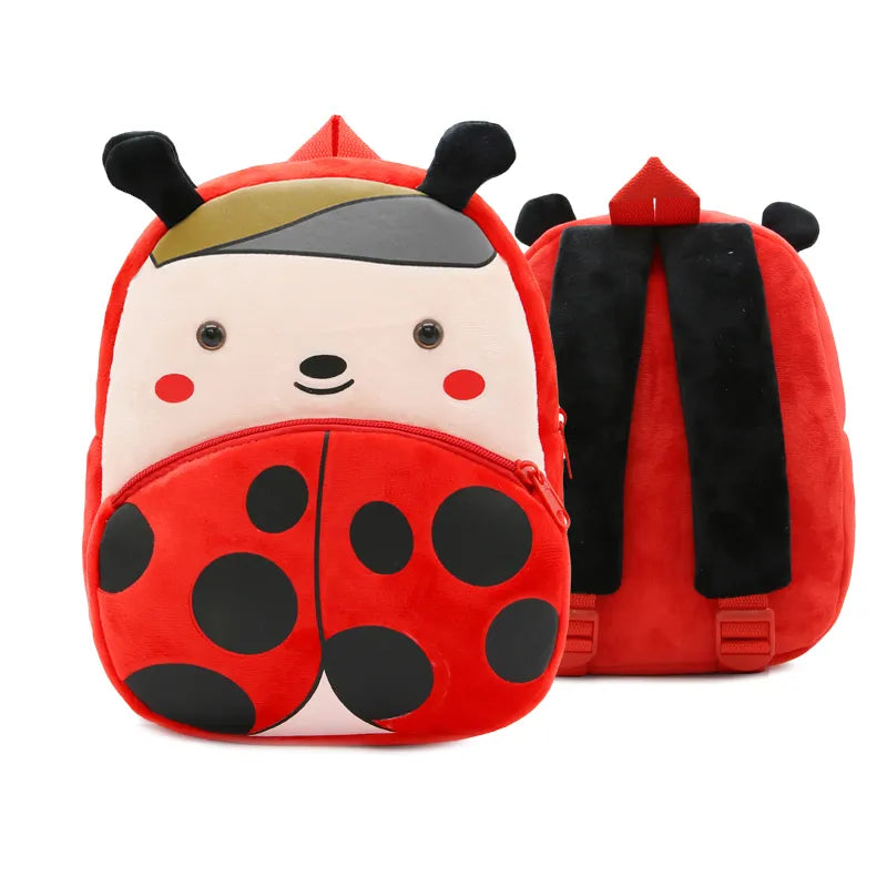 Kids Animal Backpack - Adjustable School Bag with Fun Designs