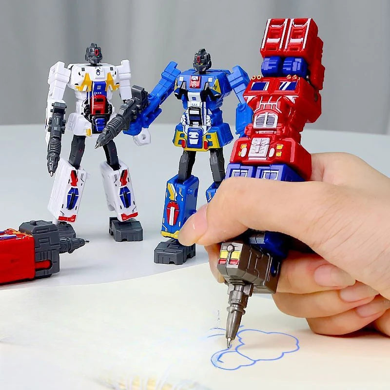 Transformers Robot Pen Creative Study Stationery for Kids School Supplies