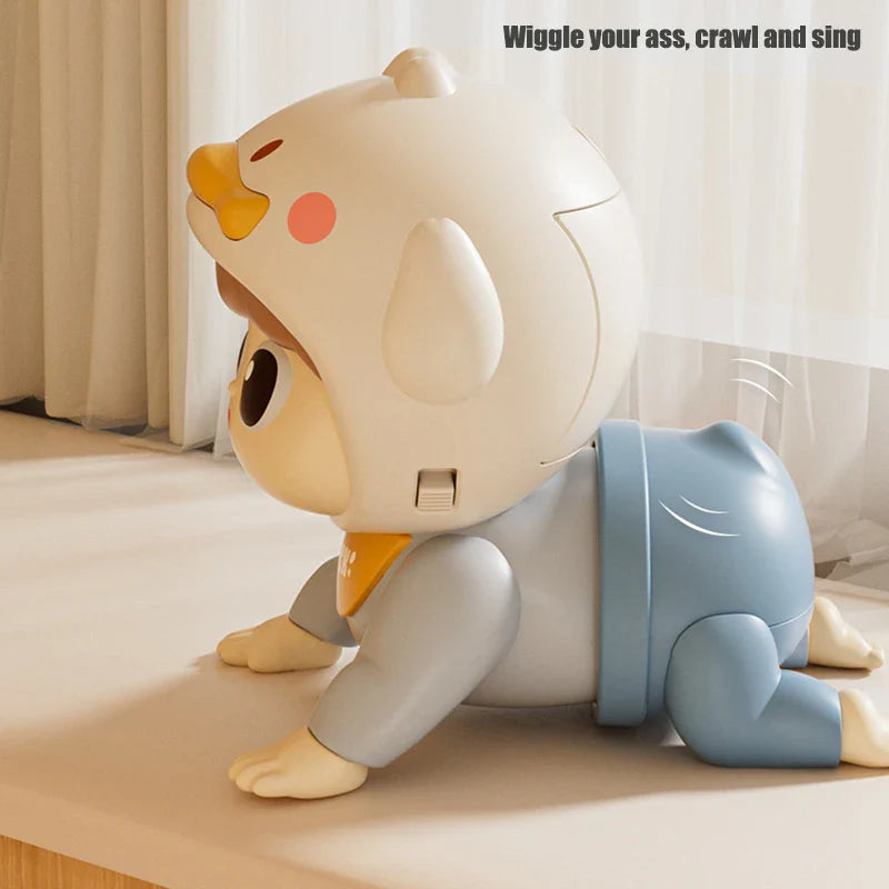 Interactive Crawling Baby Toy - Educational Electronic Learning Companion