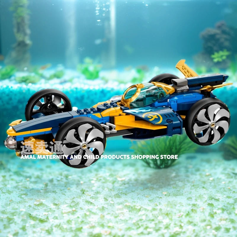 Underwater Tank Transformers - 2-in-1 Building Toy for Boys