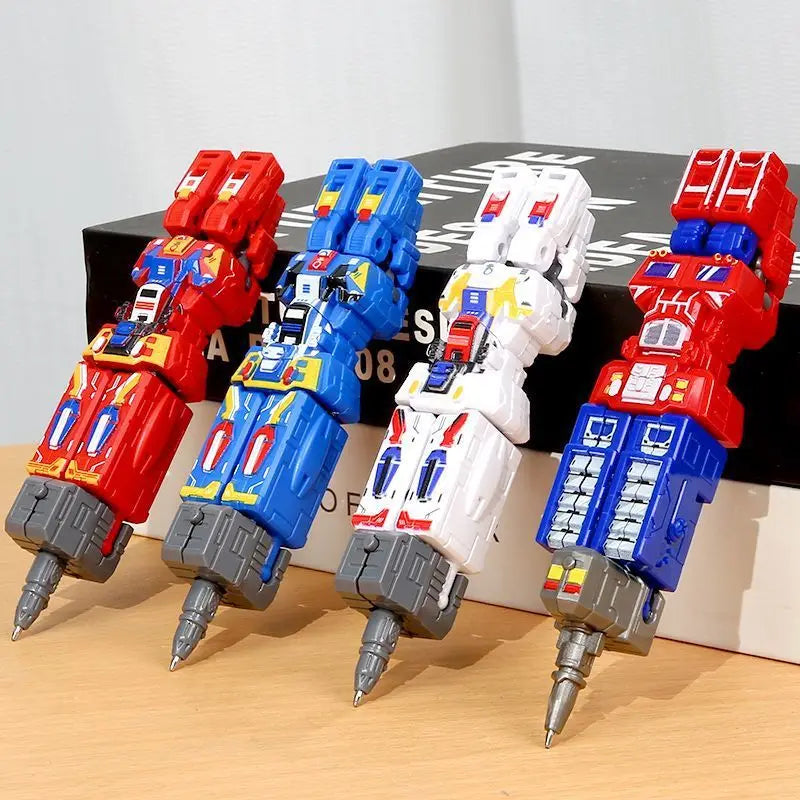Transformers Robot Pen Creative Study Stationery for Kids School Supplies