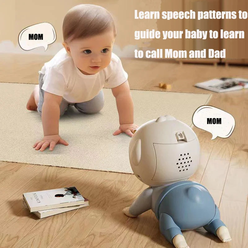 Interactive Crawling Baby Toy - Educational Electronic Learning Companion