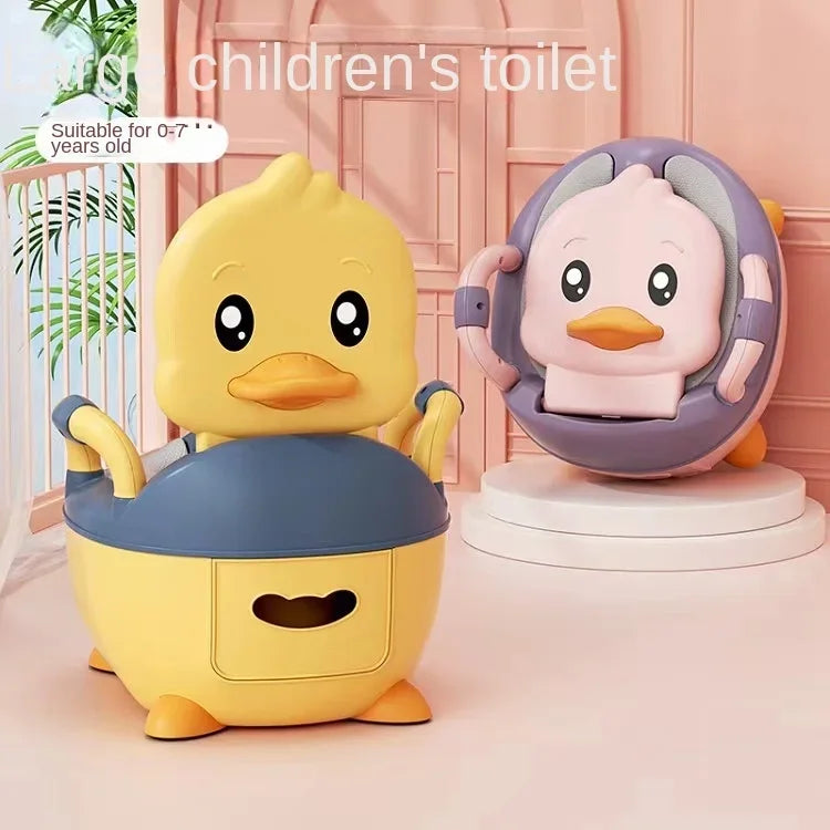 Duck Potty Training Chair for Toddlers - Foldable Travel Potty with Removable Insert