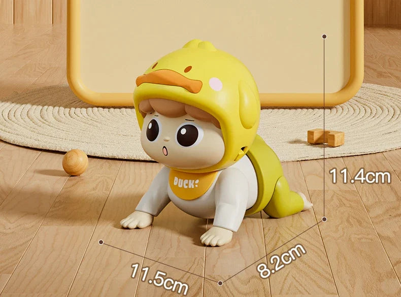 Interactive Crawling Baby Toy - Educational Electronic Learning Companion