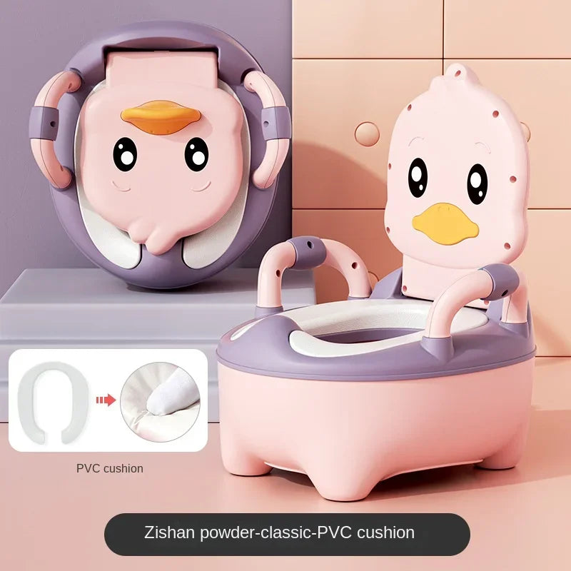 Duck Potty Training Chair for Toddlers - Foldable Travel Potty with Removable Insert