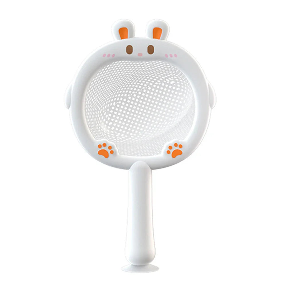 Bath Toy Set with Light-Up Fishing Net and Animals - Educational Water Play