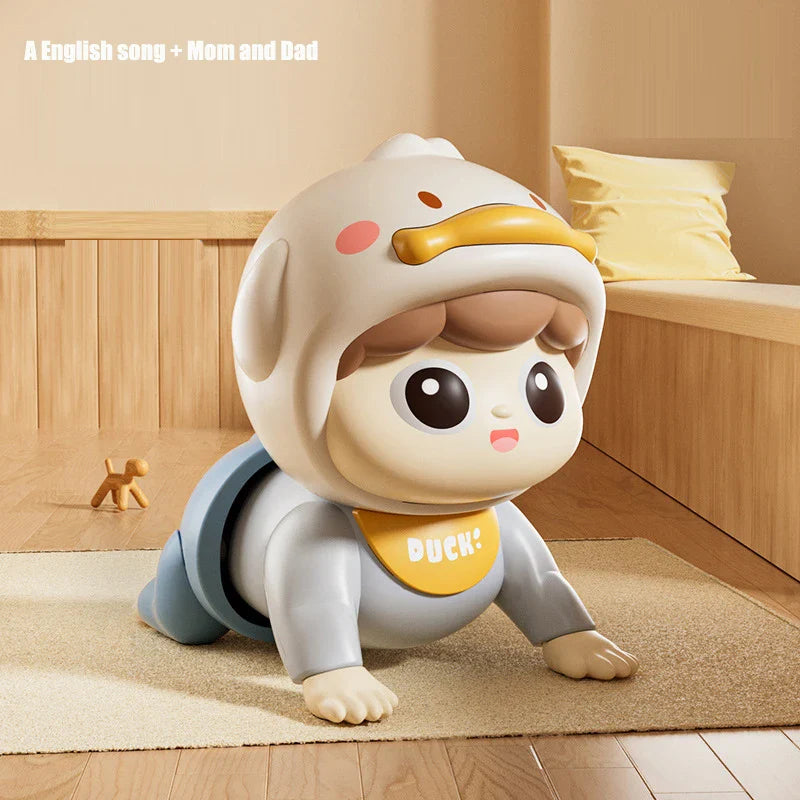 Interactive Crawling Baby Toy - Educational Electronic Learning Companion