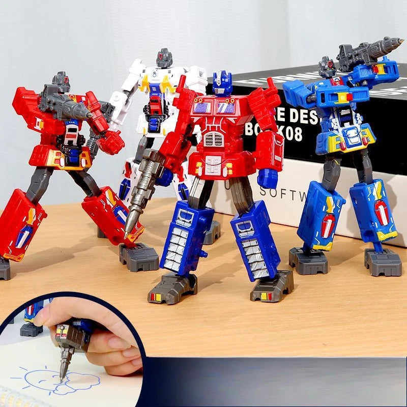 Transformers Robot Pen Creative Study Stationery for Kids School Supplies