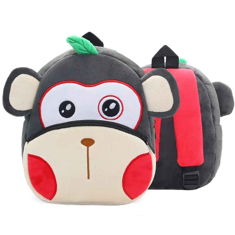 Kids Animal Backpack - Adjustable School Bag with Fun Designs