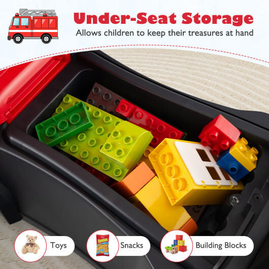 Licensed SCANIA Ride-On Push Truck with Steering Wheel & Sound Effects