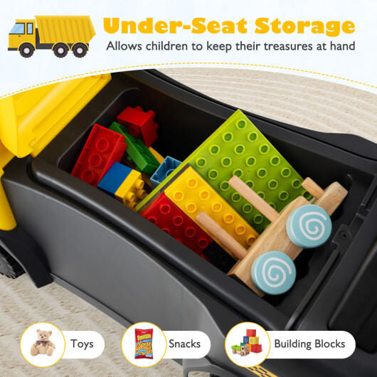 Licensed SCANIA Ride-On Push Truck with Steering Wheel & Sound Effects