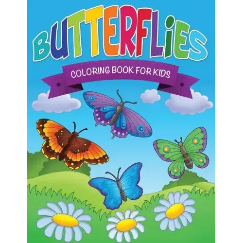 Butterflies Coloring Book for Kids