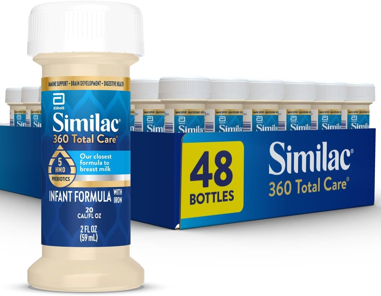 Similac 360 Total Care Infant Formula with 5 HMO Prebiotics - Ready to Feed (Bulk)