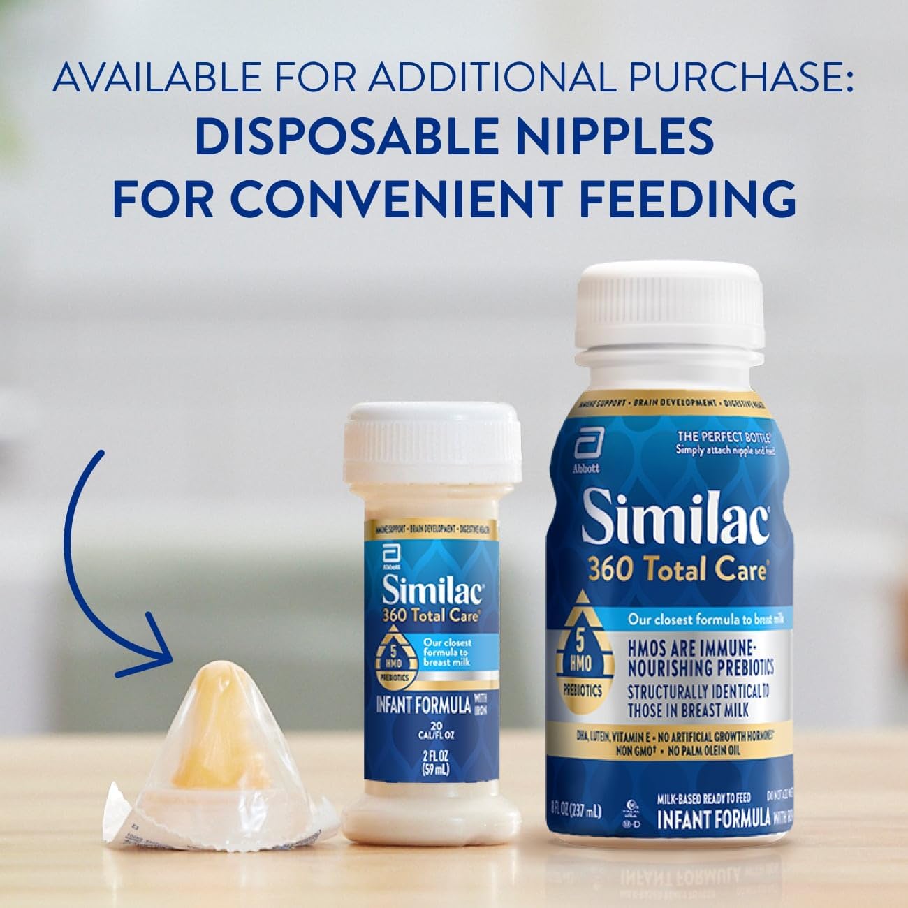 Similac 360 Total Care Infant Formula with 5 HMO Prebiotics - Ready to Feed (Bulk)
