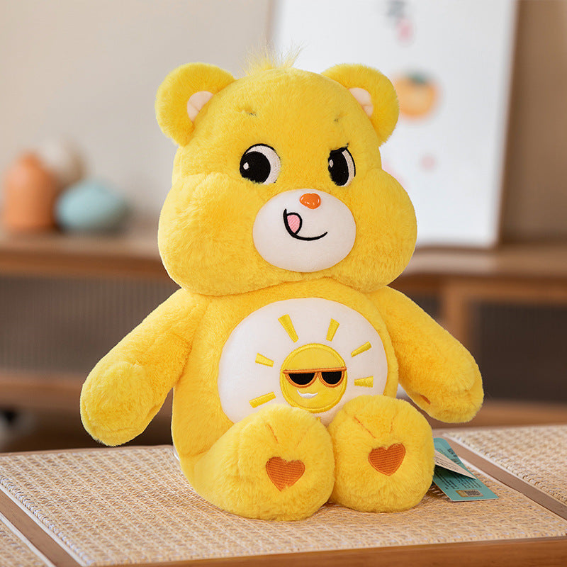 Cute Bears Plush Collection - Rainbow, Share, Happy, Lucky & Birthday Bears | Valentine's Day Gifts